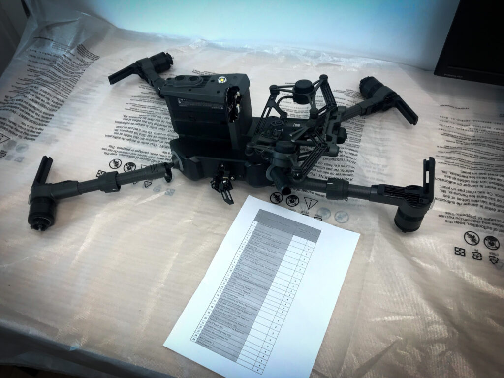 DJI M210 в ремонте